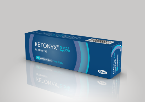 Ketonyx® 2,5% (Kétoprofène)